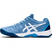 Preisvergleich für Sportbekleidung: Performance Tennisschuhe GEL-RESOLUTION 8 CLAY GS Tennisschuhe Teenunisex blau Gr. 36