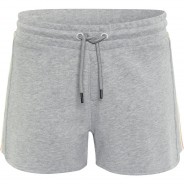 Preisvergleich für Hosen: Shorts mit seitlichen Streifen Shorts grau Gr. 40 Damen Erwachsene