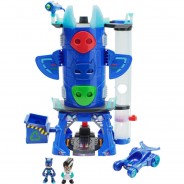 Preisvergleich für Sammel & Spielfiguren: PJ Masks Großes Helden-Hauptquartier - Spielset mit 2 Action-Figuren, Katzenflitzer und mehr, Vorschulspielzeug