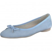 Preisvergleich für Schuhe: Paul Green Leder Ballerinas, Hellblau, 42.5