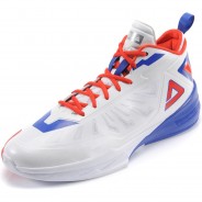 Preisvergleich für Schuhe: PEAK Basketballschuhe Milos Teodosic Lightning mit abriebfestem Gummi, white, 41