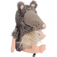 Preisvergleich für Stofftiere & Kuscheltiere: sigikid Kuscheltier BeastsTown "Sweet Teeth", 33cm, grau