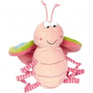 Preisvergleich für Stofftiere & Kuscheltiere: sigikid Schmetterling Kuscheltier "Gadgets", 14cm, ROSA