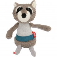 Preisvergleich für Stofftiere & Kuscheltiere: sigikid Patchwork Sweety Kuscheltier Waschbär, stehend, 32 cm, GRAU