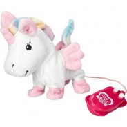 Preisvergleich für Stofftiere & Kuscheltiere: Simba Chi Love Einhorn, mit Sound, Lauffunktion, 22 cm, weiß/ rosé