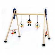 Preisvergleich für Babyspielzeug: Hess 13328 Babyspielgerät "Joe" Baby Gym Holz aus Erzgebirge