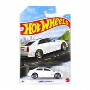 Preisvergleich für Autos: Hot Wheels HFW37-HDH16 Cadillac CTS-V weiss - Luxury Sedans 5/5 Maßstab ca. 1...