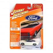 Preisvergleich für Autos: Johnny Lightning JLCG021A-3 Ford Fairlane Torino GT Cabriolet weiss 1968 Maßs...