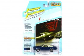 Preisvergleich für Autos: Johnny Lightning JLCG026A-1 Pontiac Grand Am dunkelblau 1973 - Classic Gold 2...