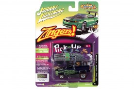 Preisvergleich für Autos: Johnny Lightning JLSF021A-1 Chevrolet Silverado 10 Fleetside lila 1981 - Zing...