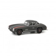 Preisvergleich für Autos: Schuco 452035000 Mercedes Benz 300 SL Custom dunkelgrau matt Maßstab 1:64 Mod...