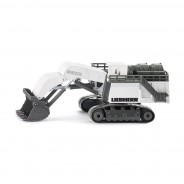 Preisvergleich für Autos: Siku 1798 Liebherr R9800 Mining-Bagger weiss Maßstab 1:87