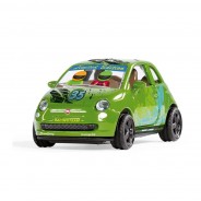 Preisvergleich für Autos: Siku 6506 Fiat 500 Adventure "Style my Siku" grün Bausatz Maßstab 1:50