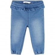 Preisvergleich für Hosen: Baby Jeanshose NBFBIBI , Organic Cotton blue denim Gr. 86 Mädchen Kinder