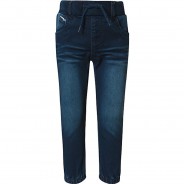 Preisvergleich für Hosen: Baby Jeanshose NMMBOB , Organic Cotton dark blue denim Gr. 104 Jungen Kleinkinder