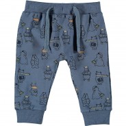 Preisvergleich für Hosen: Baby Jerseyhose NBMSEJR , Organic Cotton blau Gr. 68 Jungen Baby