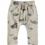 Preisvergleich für Hosen: Baby Jerseyhose NBMSIMON , Organic Cotton grau Gr. 56 Jungen Baby