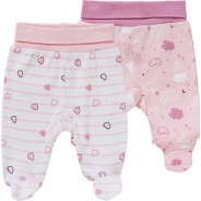 Preisvergleich für Hosen: Baby Jogginghose Doppelpack  rosa-kombi Gr. 50 Mädchen Baby