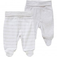 Preisvergleich für Hosen: Baby Jogginghose Doppelpack weiß-kombi Gr. 56