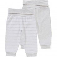 Preisvergleich für Hosen: Baby Jogginghose Doppelpack weiß-kombi Gr. 56