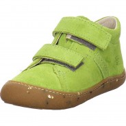 Preisvergleich für Schuhe: Pepino Caly Klettschuh Veloursleder uni Halbschuhe lime Gr. 24 Jungen Kinder