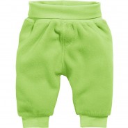 Preisvergleich für Hosen: Baby Pumphose Fleece mit Strickbund Jogginghosen NewbornU grün Gr. 104