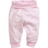 Preisvergleich für Hosen: Baby-Pumphose Interlock Ringel Jogginghosen  rosa Gr. 68 Mädchen Baby