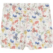 Preisvergleich für Hosen: Baby Shorts NBFDIANE , Organic Cotton weiß Gr. 80 Mädchen Baby