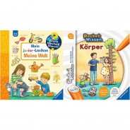 Preisvergleich für Lernen & Schule: Buch - 2er Set: WWW Junior: Mein junior-Lexikon: Meine Welt + tiptoi® Pocket Wissen Körper