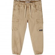 Preisvergleich für Hosen: Cargohose NMMBOB  beige Gr. 104 Jungen Kleinkinder