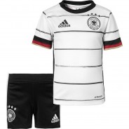 Preisvergleich für Hosen: Deutscher Fußball-Bund Baby Set Trikot + Shorts  schwarz/weiß Gr. 86 Jungen Kleinkinder