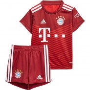 Preisvergleich für Hosen: Fußballverein FC Bayern München Baby Trikot (recycelt) rot Gr. 86