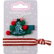 Preisvergleich für Accessoires für Kinder: Haarclip + Haargummi Xmas beautiful Stars Mädchen Kinder