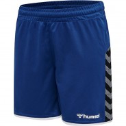 Preisvergleich für Hosen: hmlAUTHENTIC KIDS POLY SHORTS Sportshorts Kinder blau Gr. 140  Kinder