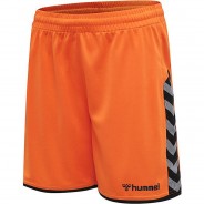 Preisvergleich für Hosen: hmlAUTHENTIC KIDS POLY SHORTS Sportshorts Kinder orange Gr. 116  Kinder