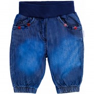 Preisvergleich für Hosen: Hose Stummer Jeanshosen  blau Gr. 62 Mädchen Baby