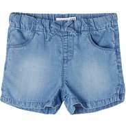 Preisvergleich für Hosen: jeans becky Jeansshorts  blue denim Gr. 104 Mädchen Kinder