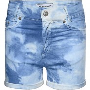 Preisvergleich für Hosen: Jeans-Shorts Batik-Optik Jeansshorts  blau Gr. 176 Mädchen Kinder