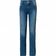 Preisvergleich für Hosen: Jeanshose AMAZING High Waist Skinny Fit  dark blue denim Gr. 152 Mädchen Kinder