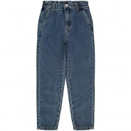 Preisvergleich für Hosen: Jeanshose  dark blue denim Gr. 128 Mädchen Kinder