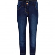 Preisvergleich für Hosen: Jeanshose  dark blue denim Gr. 80 Mädchen Kinder