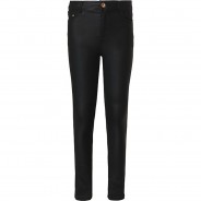 Preisvergleich für Hosen: Jeanshose NKFPOLLY  black denim Gr. 128 Mädchen Kinder