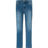 Preisvergleich für Hosen: Jeanshose NKFPOLLY  blue denim Gr. 128 Mädchen Kinder