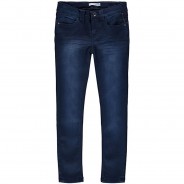 Preisvergleich für Hosen: Jeanshose NKFPOLLY , Organic Cotton dark blue denim Gr. 116 Mädchen Kinder