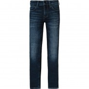 Preisvergleich für Hosen: Jeanshose NKMTHEO , Organic Cotton dark blue denim Gr. 122 Jungen Kinder