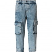 Preisvergleich für Hosen: Jeanshose Regular fit  hellblau Gr. 98 Jungen Kinder