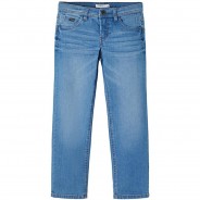 Preisvergleich für Hosen: Jeanshose Regular fit NKMRYAN , Bundweite REGULAR light blue denim Gr. 128 Jungen Kinder