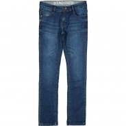 Preisvergleich für Hosen: Jeanshose Skinny fit , Bundweite REGULAR dark blue denim Gr. 164 Jungen Kinder