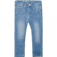 Preisvergleich für Hosen: Jeanshose Skinny fit , Bundweite SLIM blau Gr. 104 Mädchen Kinder