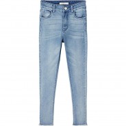 Preisvergleich für Hosen: Jeanshose Skinny fit NKFPOLLY  blue denim Gr. 152 Mädchen Kinder